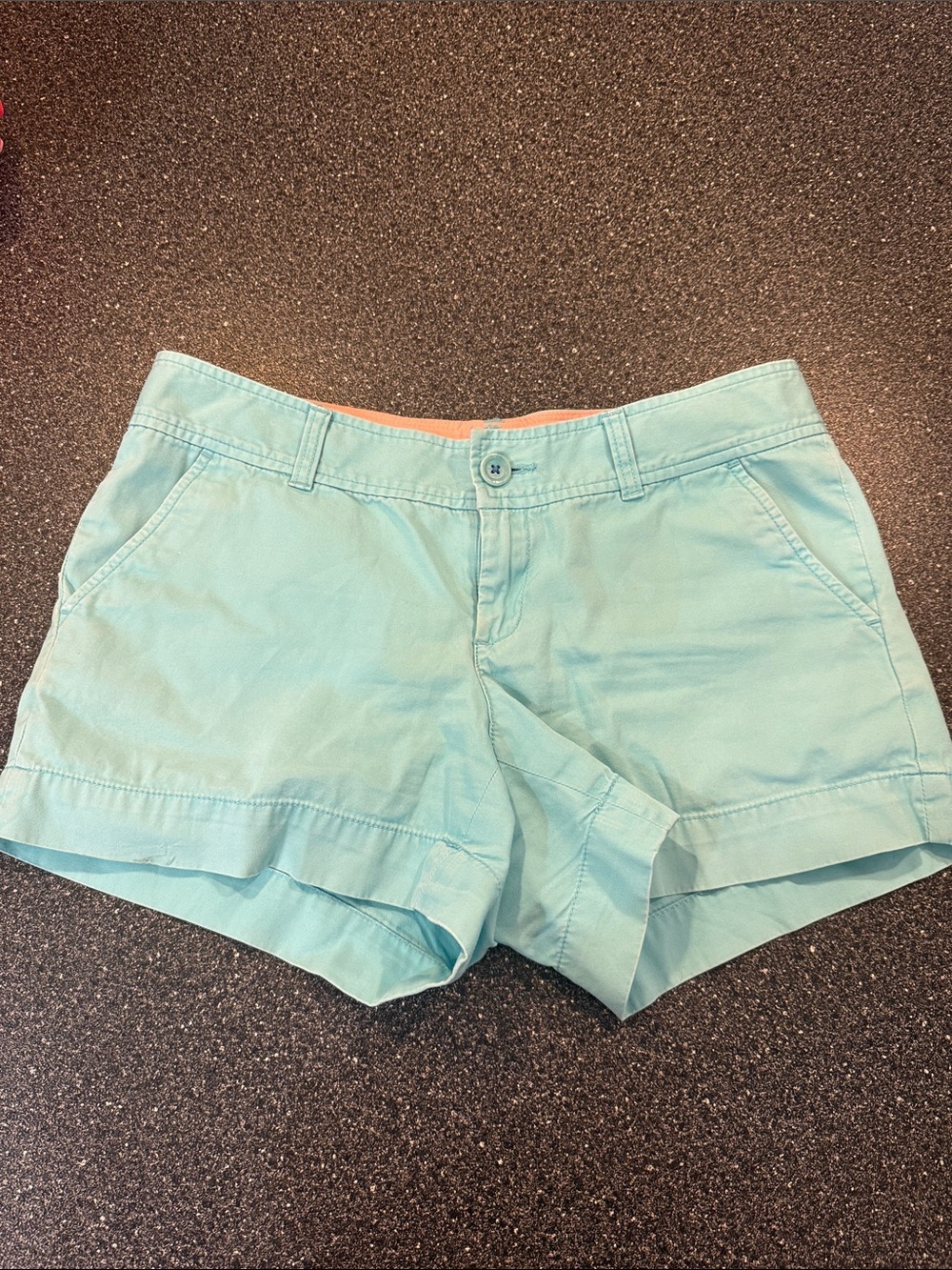Women’s Lilly Pulitzer Aqua Cotton Shorts - size 8